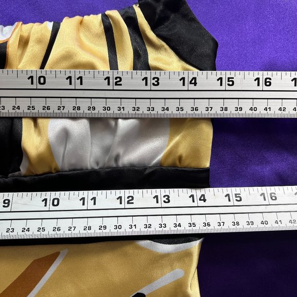 📌Three Pink Hearts Neck-Holder Dress with Mesh Ending Underskirt - Picture 13 of 16